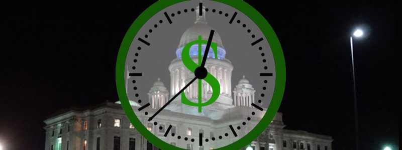 Government Employee Overtime About Equal to a 38 Studios Every Year moneyclock-statehouse