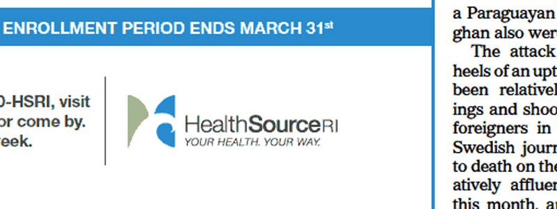 HealthSource RI’s Million Dollar Media Buy healthsourceRI-projo-ad-b6-032314