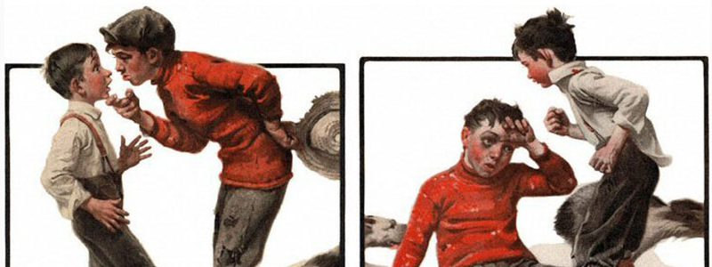 “Caring” for a “Hurting” Society normanrockwell-bullybeforeafter-featured