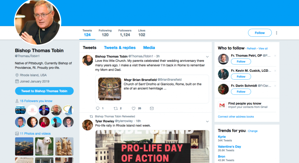 Tobin Retweets Pro-Life Rally