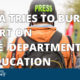 RI MEDIA TRIES TO BURY REPORT ON WOKE RI DEPARTMENT OF EDUCATION