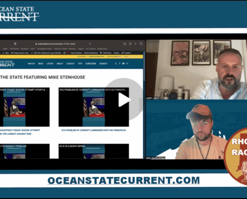 In this episode, Larry & Adam break down Mike Stenhouse’s headline-grabbing appearance on State of the State. With quick wit and sharp analysis, they tackle Sten’s boldest moments, skewer the status quo, and dish out equal parts insight and irreverence. It’s not just commentary — it’s a fiery reckoning with the state of Rhode Island politics.