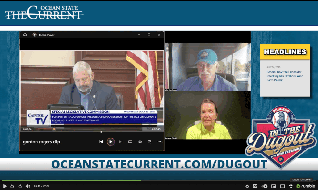 Federal regulators may finally pull the plug on Rhode Island’s troubled offshore wind project. Sue Cienki joins us on #InTheDugout to break down breaking news: the U.S. Army Corps of Engineers is reviewing a formal petition to revoke the permit for Ørsted’s Revolution Wind farm.