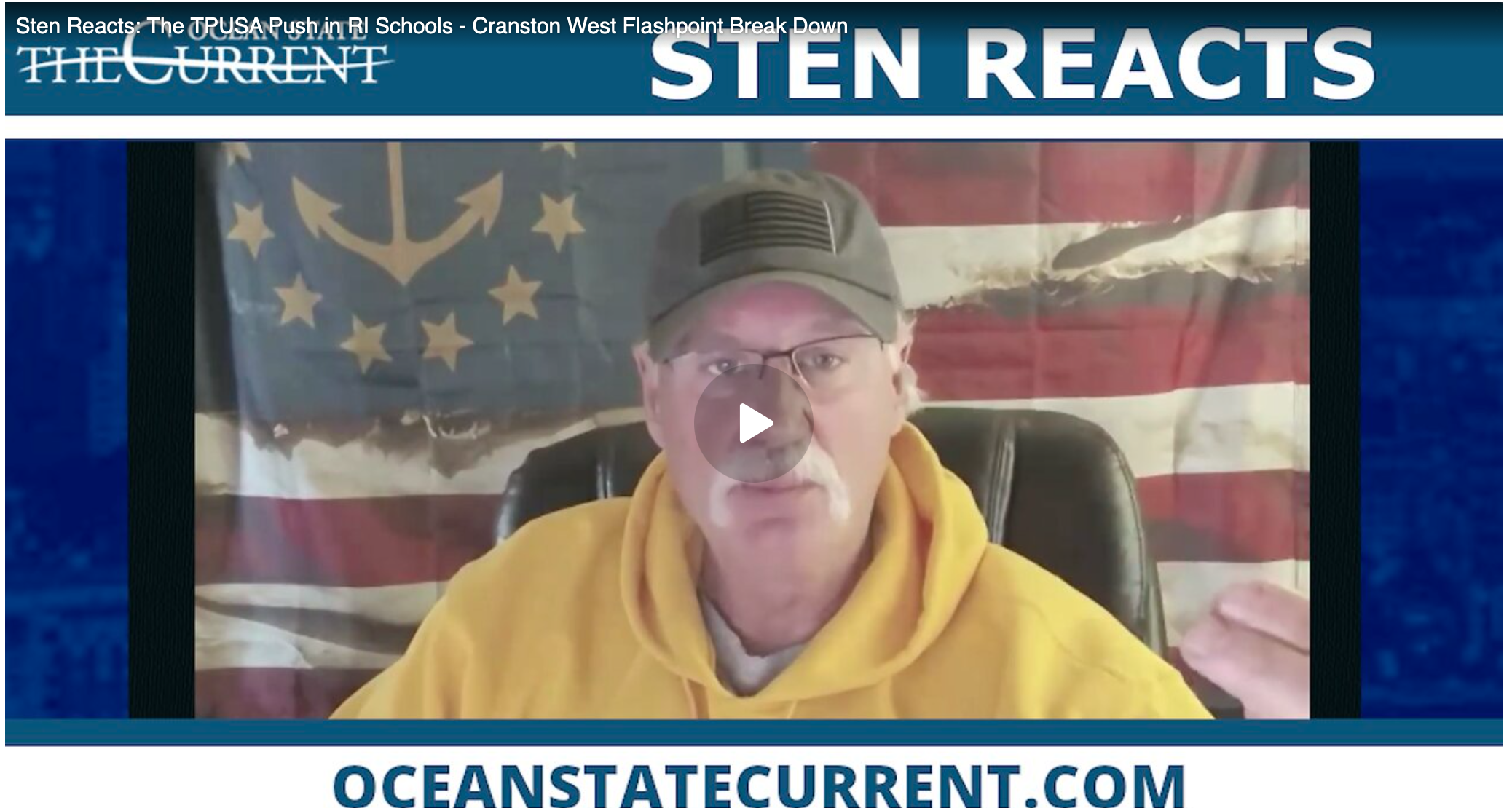 Something big is happening inside Rhode Island’s schools—and almost no one in local media is talking about it. TPUSA and Turning Point Action are rapidly expanding their presence, and the Cranston West event with Anthony Watson lit the fuse. In this episode, Sten reacts to the full event, the rhetoric, the call to action delivered to students, and the behind-the-scenes tensions that erupted—including Adam’s removal and the TKU/Karen Iacobbo moment everyone is talking about. We also walk through updates from RIC and Barrington, new connections with TPUSA New England leadership, and the historical context of activism at Cranston West (including Steve Alhquist’s 2013 Prayer Banner fight). Then we break down the post-event interviews by Karen Iacobbo If you want the real story behind Turning Point’s growing influence in RI schools, this is the episode.