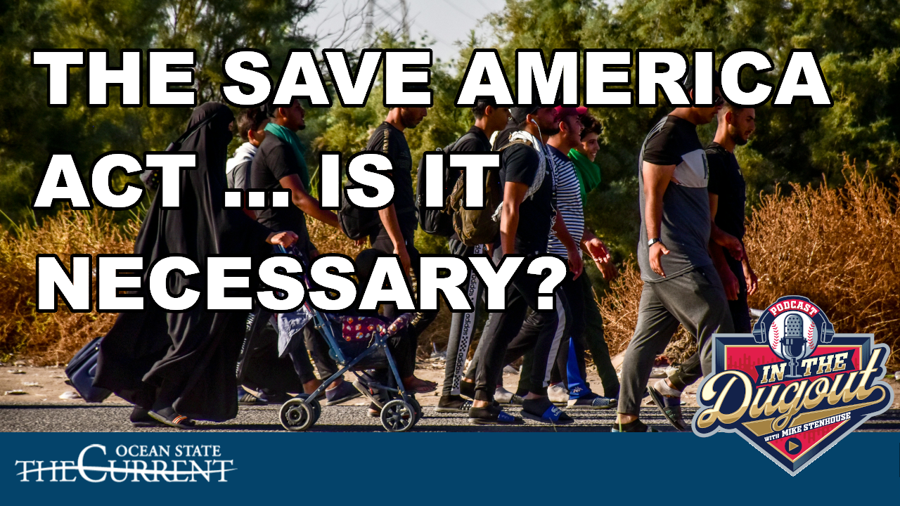 Rhode Island has more registered voters than voting-age citizens — yet Democrats claim our elections are secure. Is the SAVE America Act necessary? On #InTheDugout with Mike Stenhouse, Sten grills Sara Vieira and Ned Jones on proof of citizenship, photo ID, and what this means for Ocean State voters. This is the tough talk Rhode Island needs. Watch now.