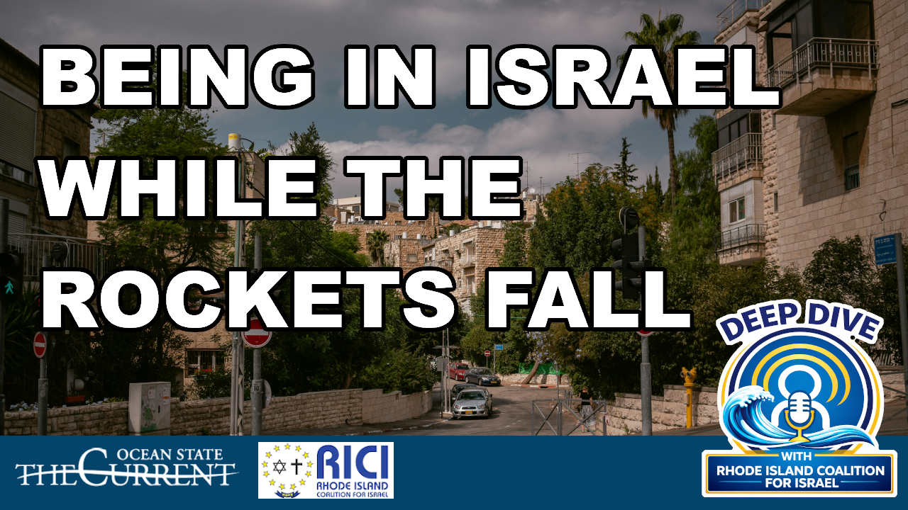 In this episode of Deep Dive with the RI Coalition for Israel (RICI), hosted by RICI's Executive Director Maria Friedman, we dive head first into what it is currently like in Israel during the current war with Iran based on Tricia Miller's recent experience living there in February and March.